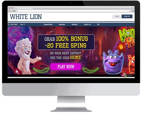 white lion casino no deposit bonus